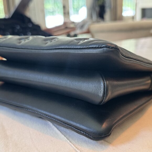 Lambskin Embossed Monogram Coussin BB Black - Picture 6 of 12